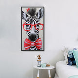 Zebra 5d Diy Diamond Painting Diamant Malerei Set MJ9481