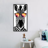 Zebra 5d Diy Diamond Painting Diamant Malerei Set MJ9483