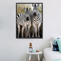 Zebra 5d Diy Diamond Painting Diamant Malerei Set MJ9486