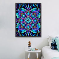 Mandala 5d Diy Diamond Painting Diamant Malerei Set MJ9523