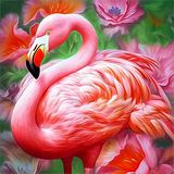 Flamingo 5d Diy Diamond Painting Diamant Malerei Set MJ9629