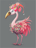 Flamingo 5d Diy Diamond Painting Diamant Malerei Set MJ9658