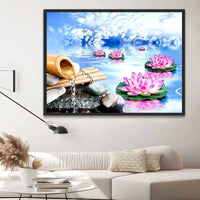 Lotus 5d Diy Diamond Painting Diamant Malerei Set NA0156