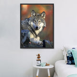 Wolf 5d Diy Diamond Painting Diamant Malerei Set PX62898